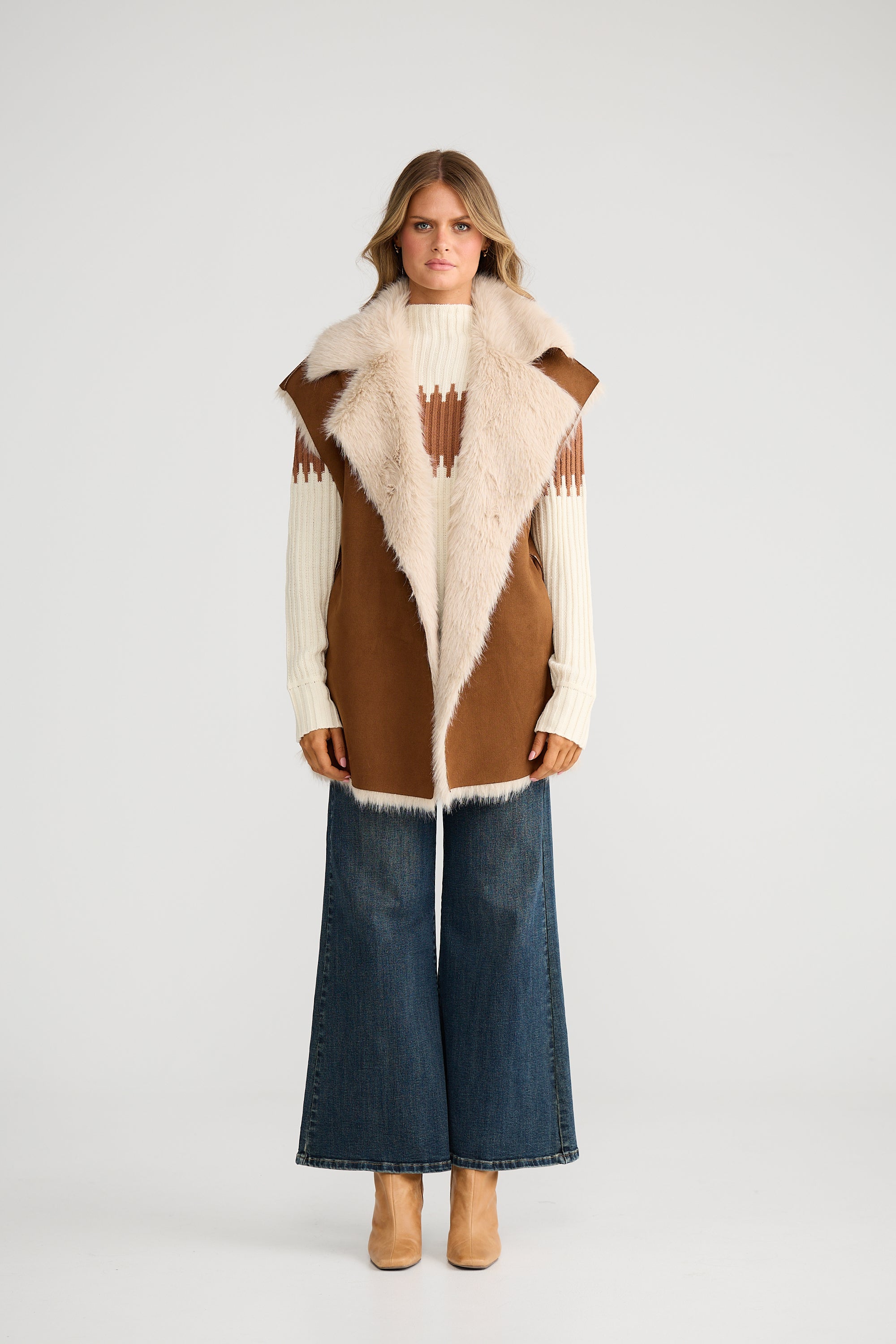 Journey Vest - Dark Tan-Jackets, Coats & Vests-Talisman-The Bay Room