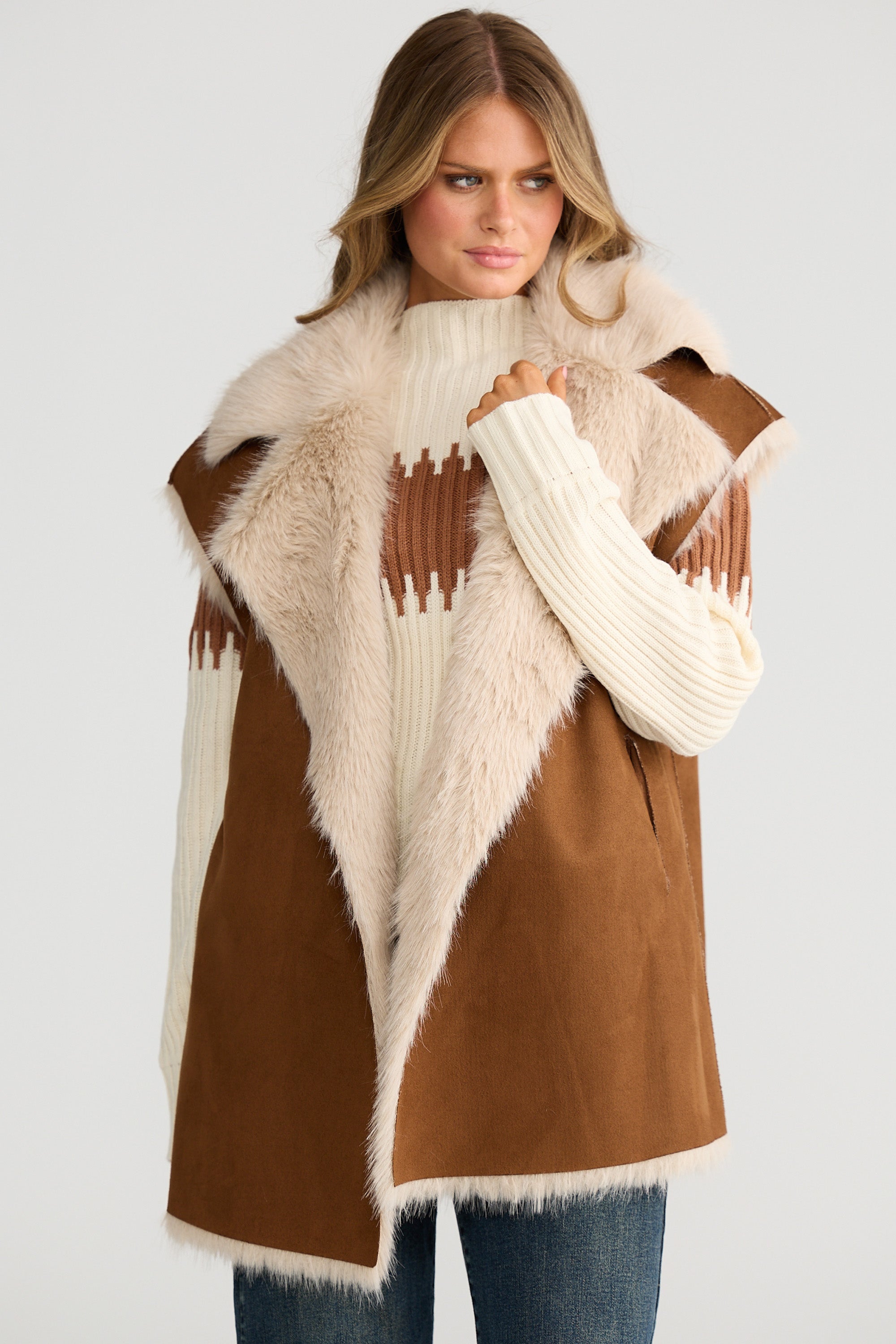 Journey Vest - Dark Tan-Jackets, Coats & Vests-Talisman-The Bay Room