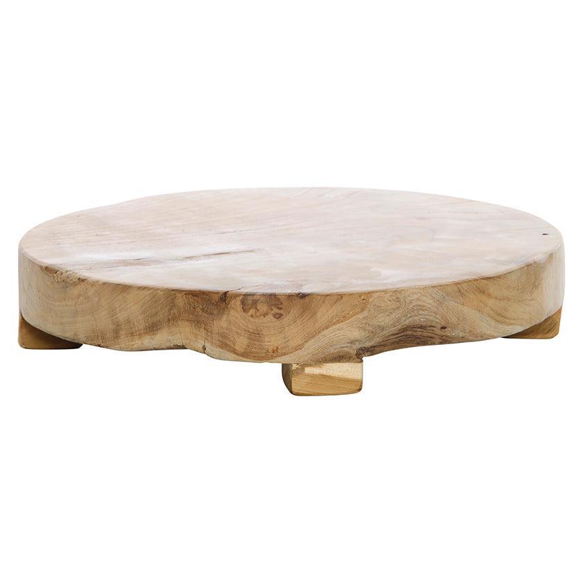 Jude Teak Wood Round Board Medium-Decor Items-Pure Homewares-The Bay Room