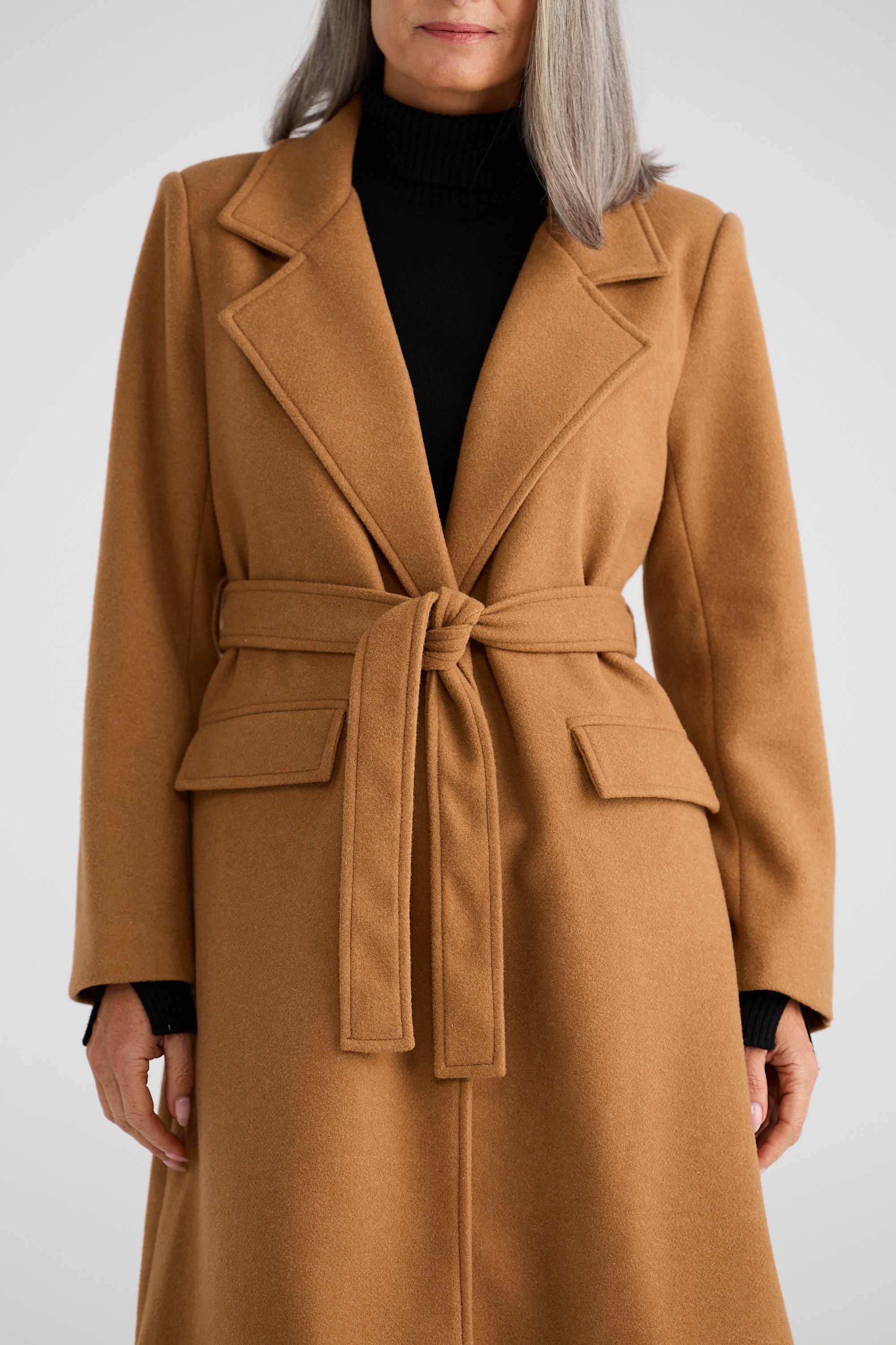 Julianne Coat - Camel-Jackets, Coats & Vests-Brave & True-The Bay Room