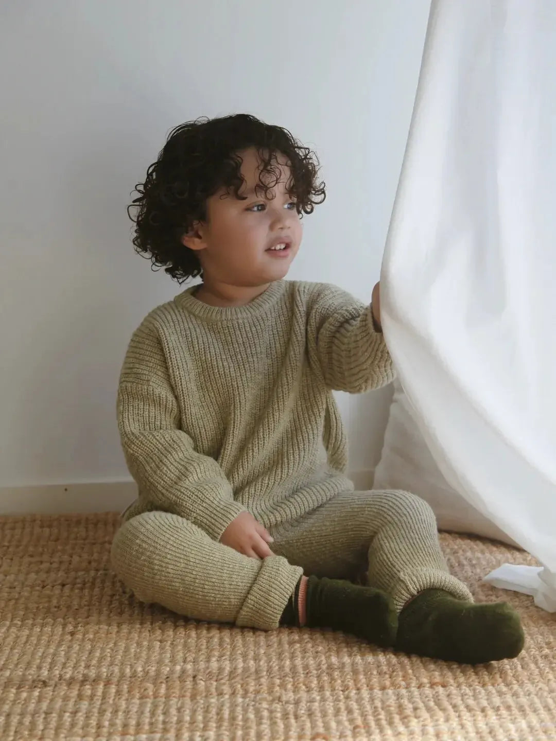 Jumper - Olive-Clothing & Accessories-Ziggy Lou-The Bay Room