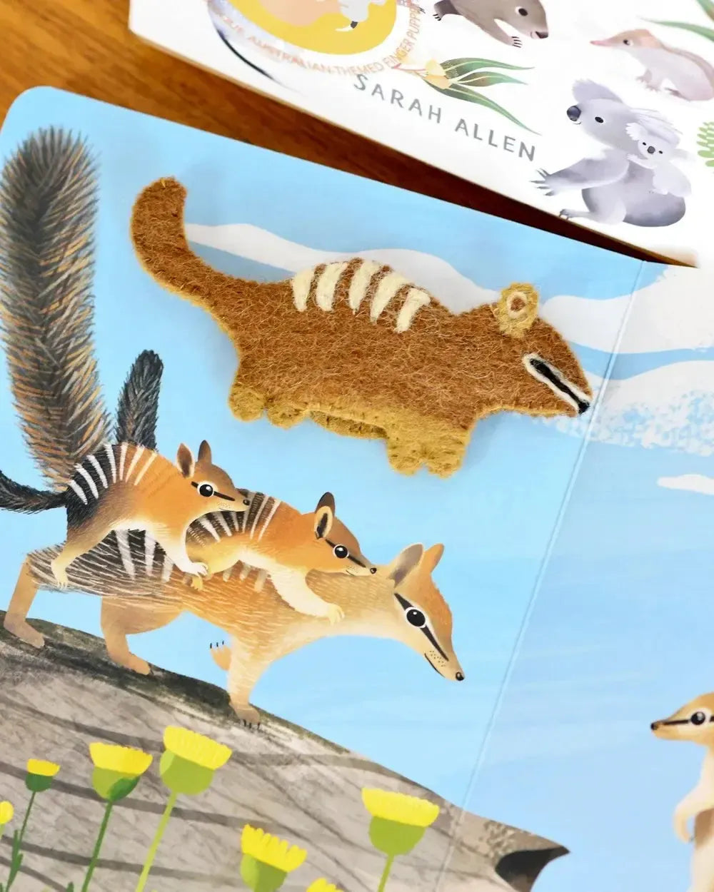 Jumping Joeys Finger Puppets and Book Set-Toys-Tara Treasures-The Bay Room