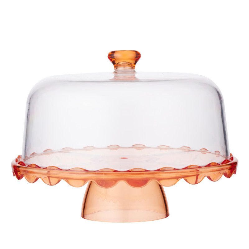 Cibo Acrylic 2-in-1 Server 30x15.5cm Peach