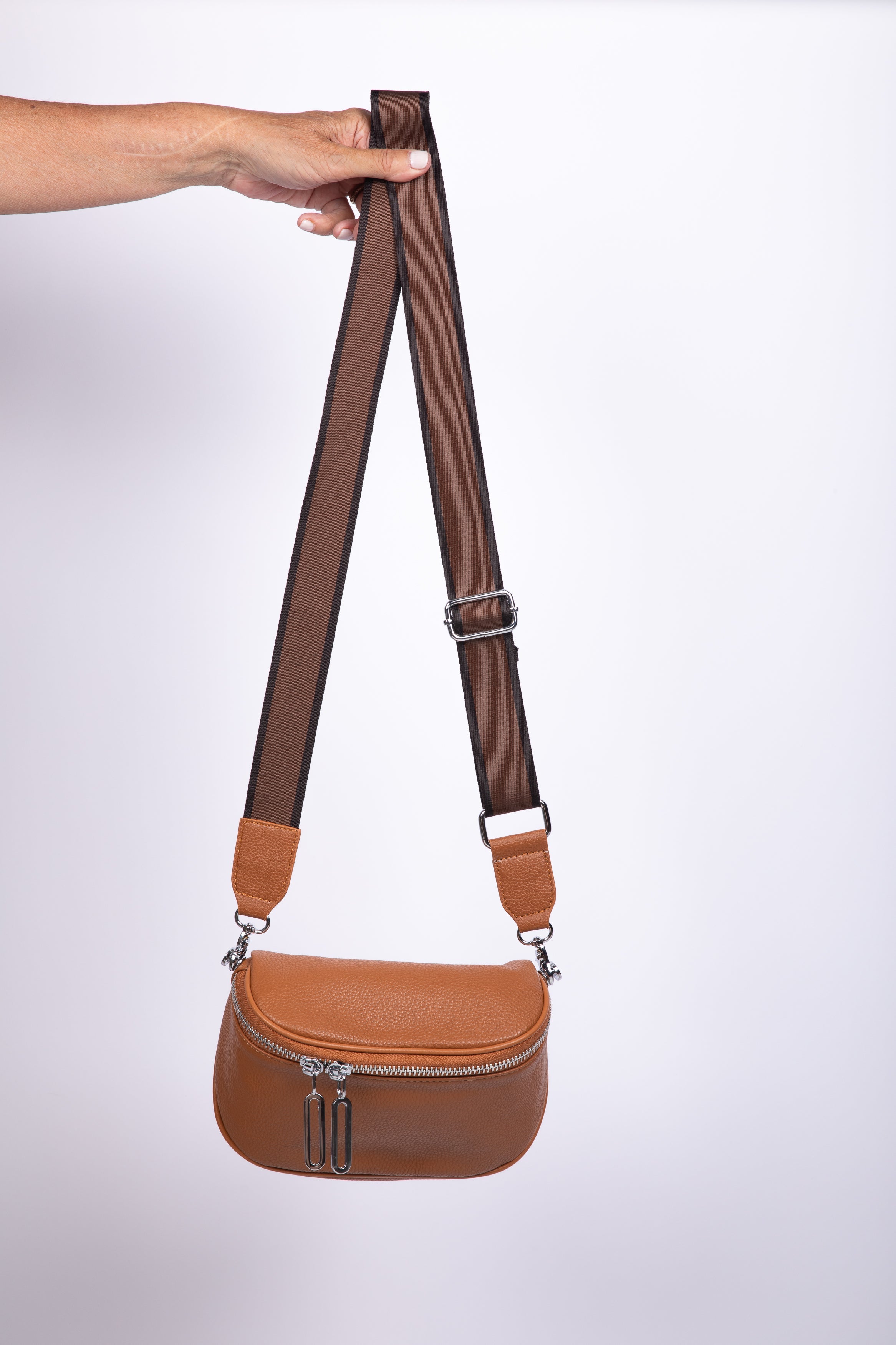 Lauren Ralph Lauren Witley 20 Lauren Tan Saddle Shoulder Bag | MYER