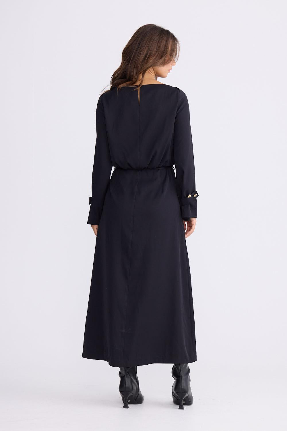 Kensington Dress - Black-Dresses-Brave & True-The Bay Room