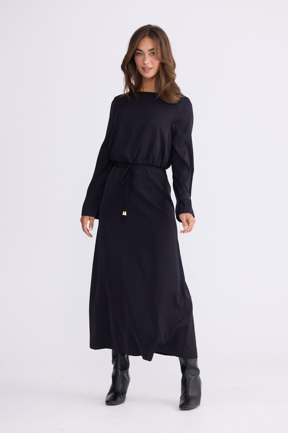 Kensington Dress - Black-Dresses-Brave & True-The Bay Room