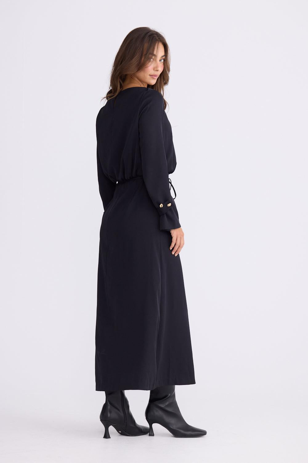Kensington Dress - Black-Dresses-Brave & True-The Bay Room
