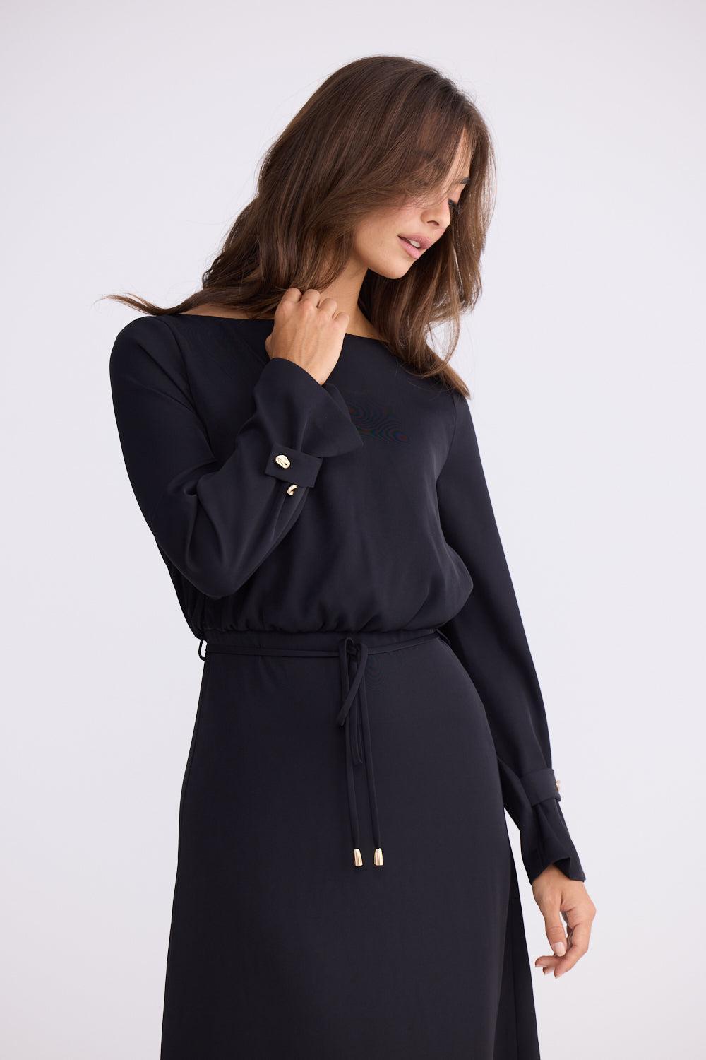 Kensington Dress - Black-Dresses-Brave & True-The Bay Room