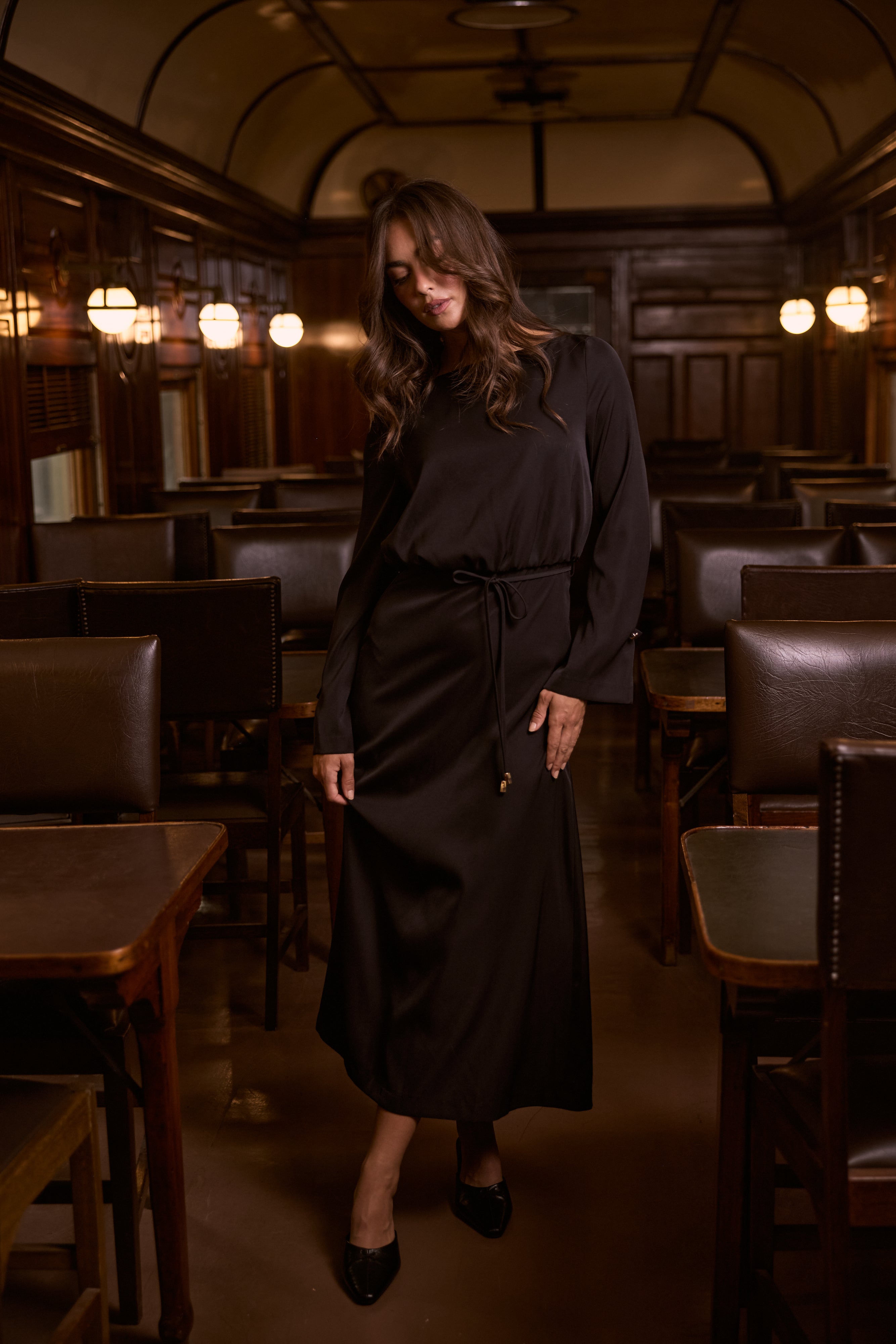 Kensington Dress - Black-Dresses-Brave & True-The Bay Room