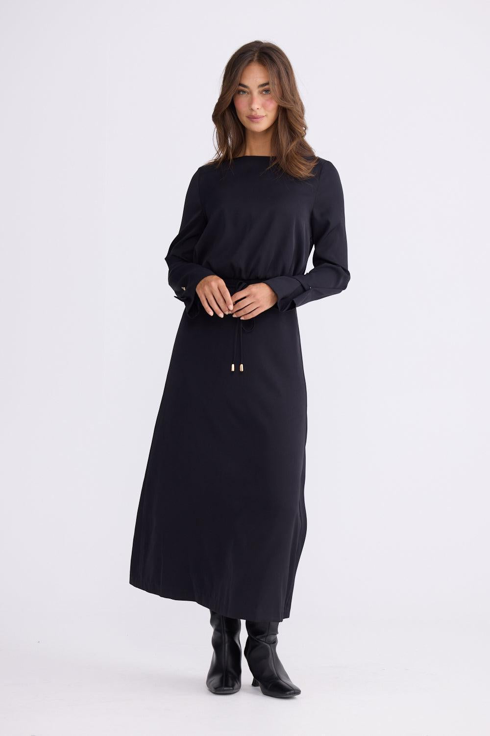 Kensington Dress - Black-Dresses-Brave & True-The Bay Room