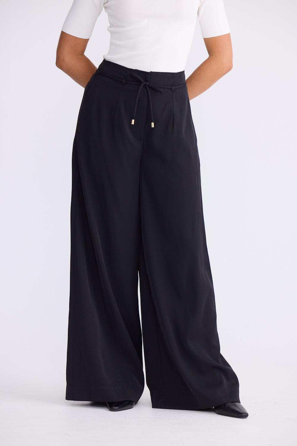 Kensington Pant - Black-Pants-Brave & True-The Bay Room