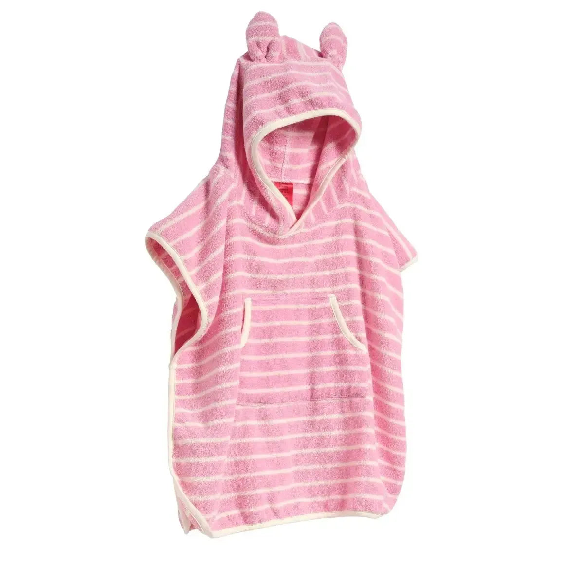 Kids Character Hooded Towel Cotton Candy Pink Stripe-Travel & Outdoors-Sunny Life-The Bay Room
