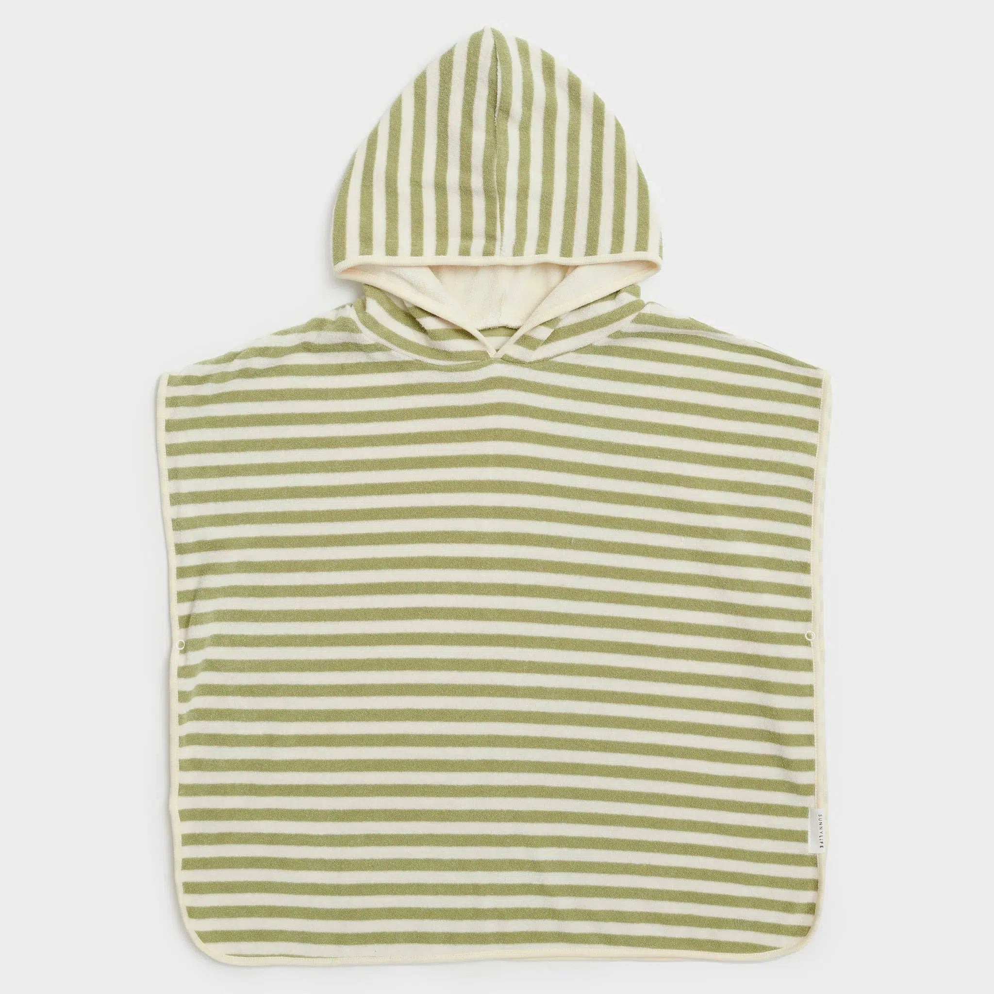 Kids Character Hooded Towel Into the Wild Khaki-Travel & Outdoors-Sunny Life-The Bay Room