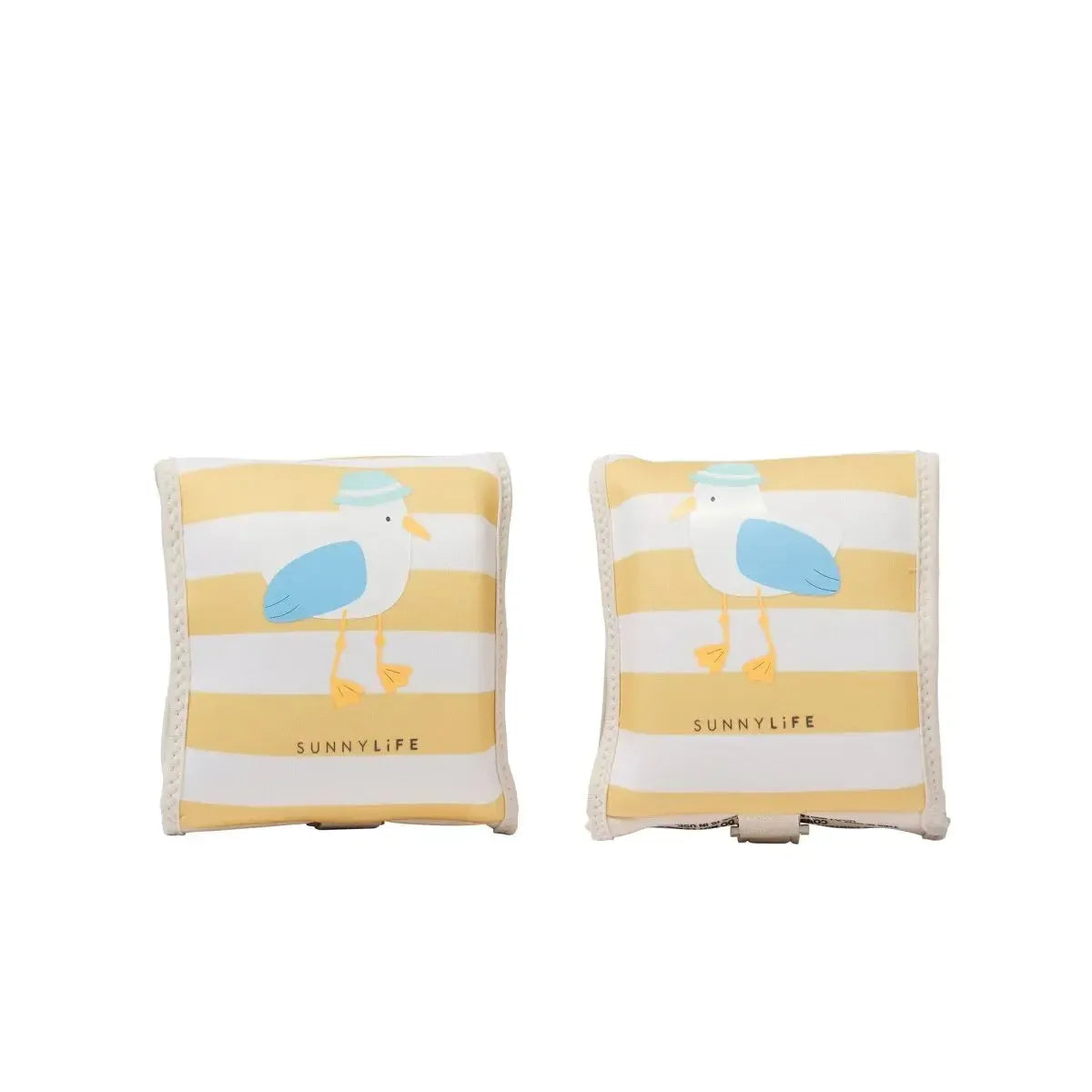 Kids Floaties Sammy the Seagull Mustard Stripe-Travel & Outdoors-Sunny Life-The Bay Room