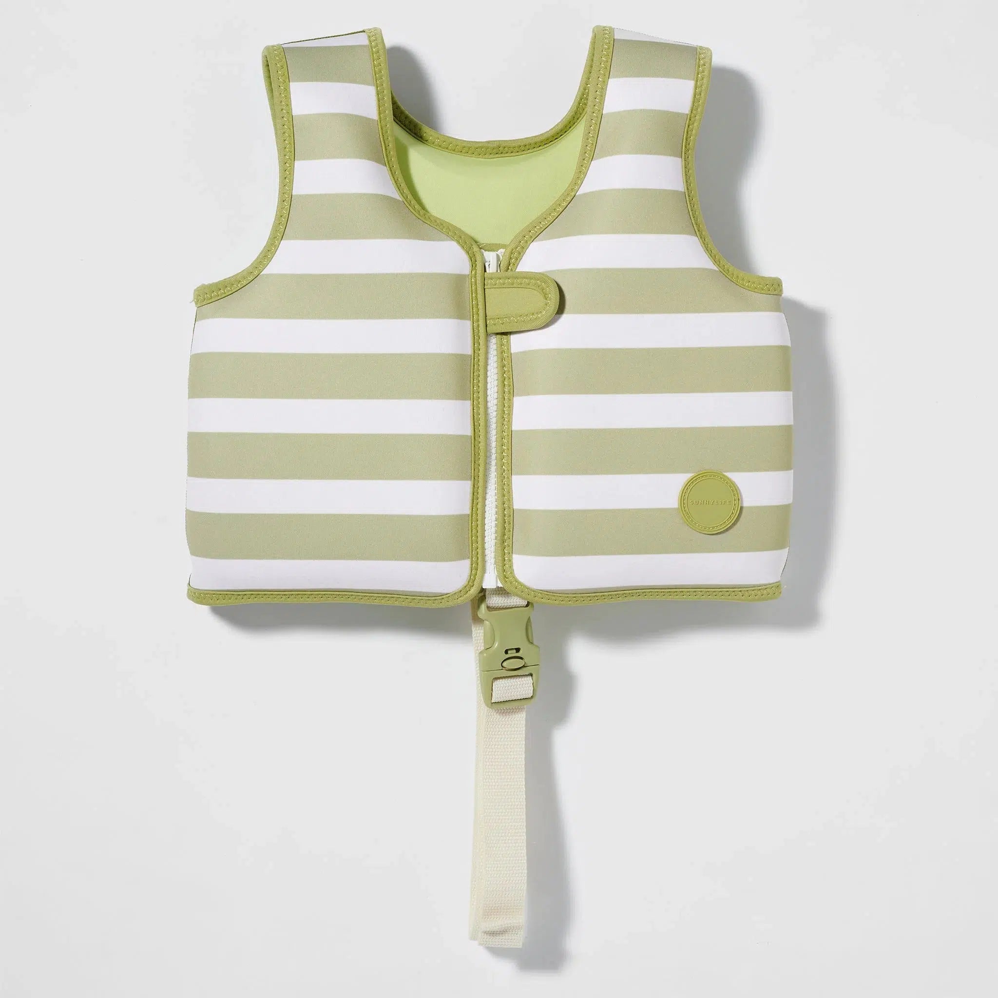 Kids Swim Vest Into the Wild Khaki-Travel & Outdoors-Sunny Life-The Bay Room