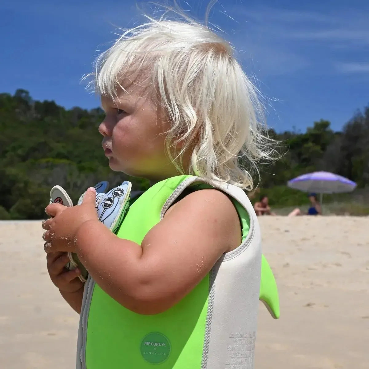Kids Swim Vest Shred Shark-Travel & Outdoors-Sunny Life-The Bay Room