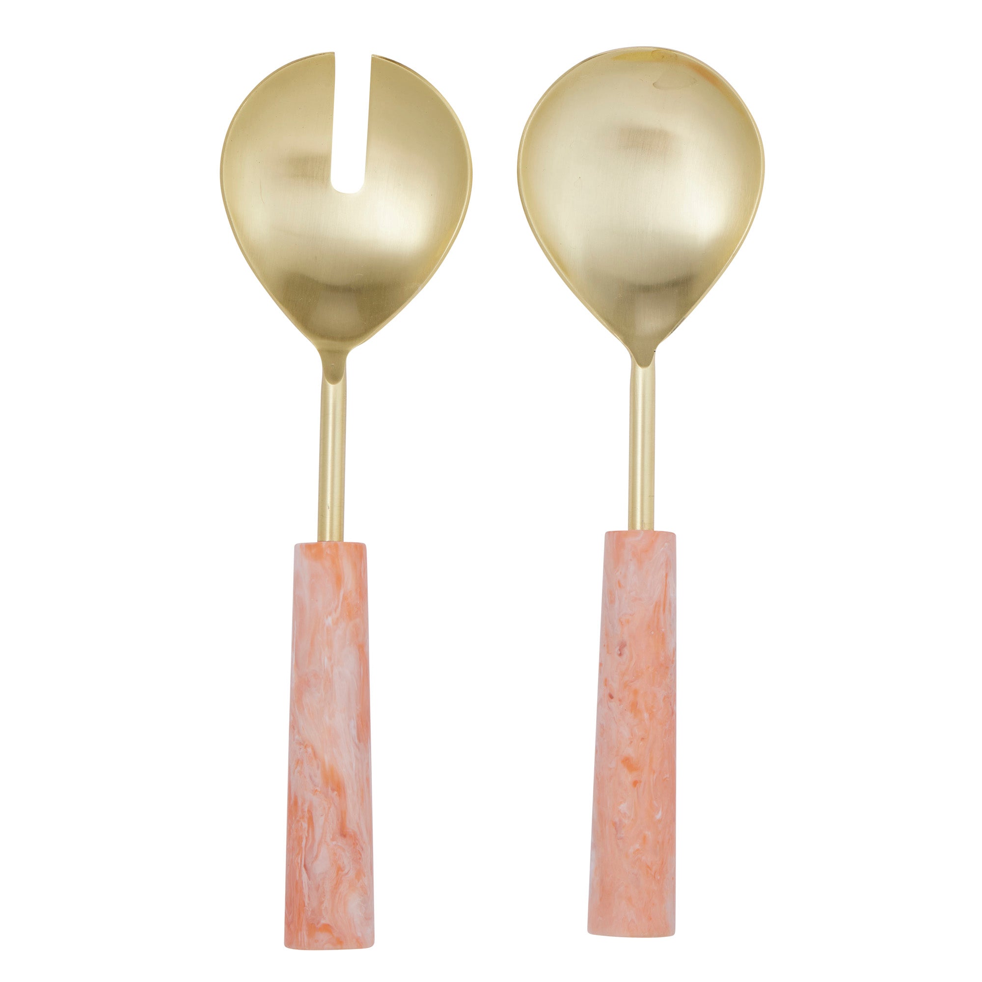 Kiko Set/2 Stainless Steel/Resin Servers 25.5cm Punch-Dining & Entertaining-Coast To Coast Home-The Bay Room