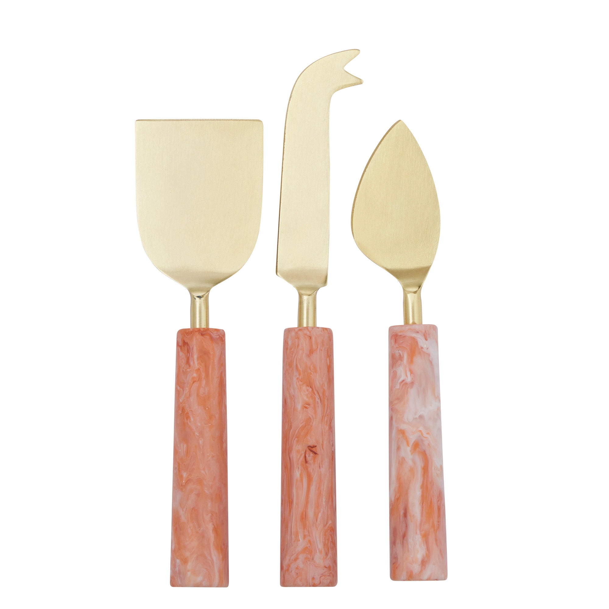 Kiko Set/3 Stainless Steel/Resin Knives 21.5cm Punch-Dining & Entertaining-Coast To Coast Home-The Bay Room