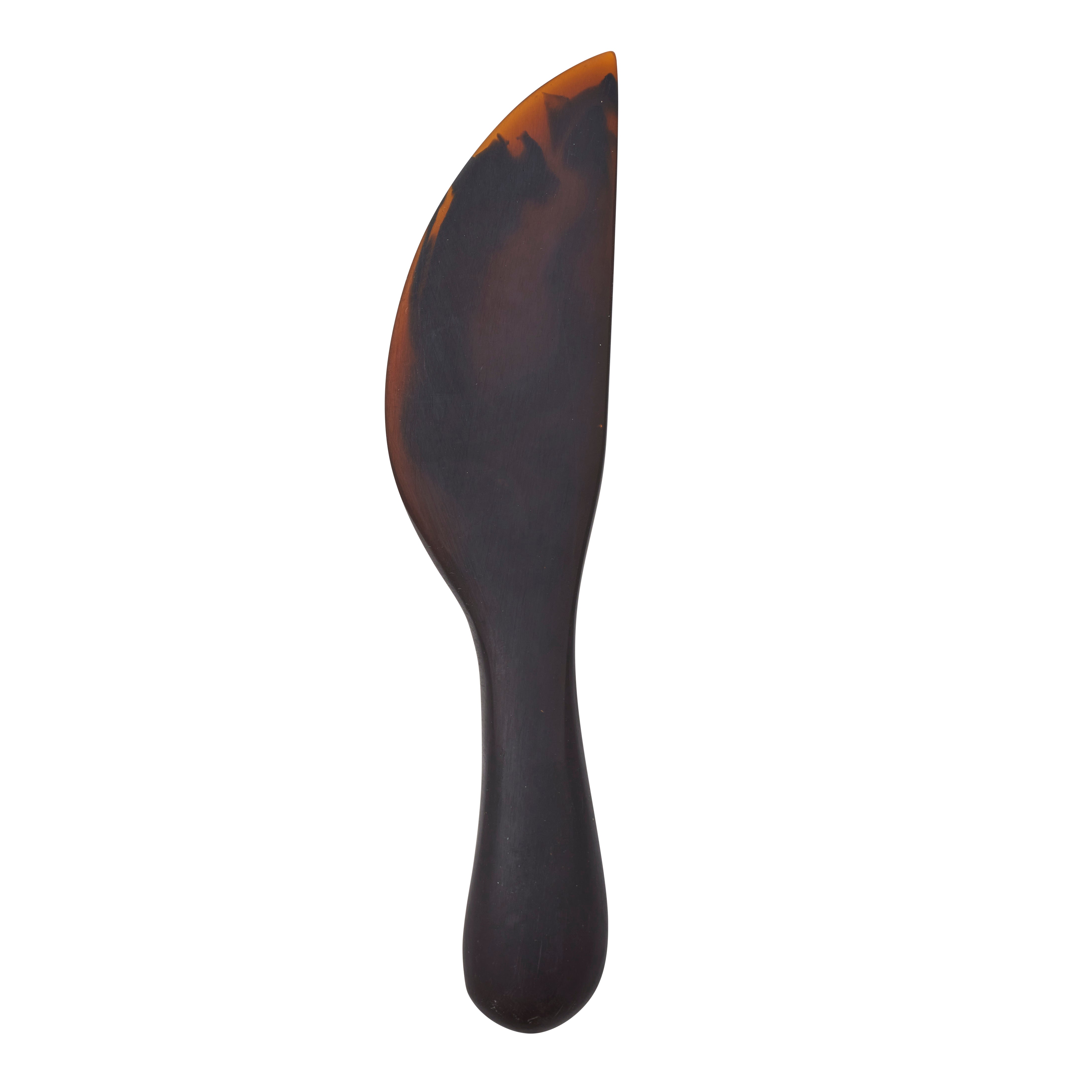 Kip Resin Cheese Knife 18.5cm Tortoise Shell-Dining & Entertaining-Coast To Coast Home-The Bay Room