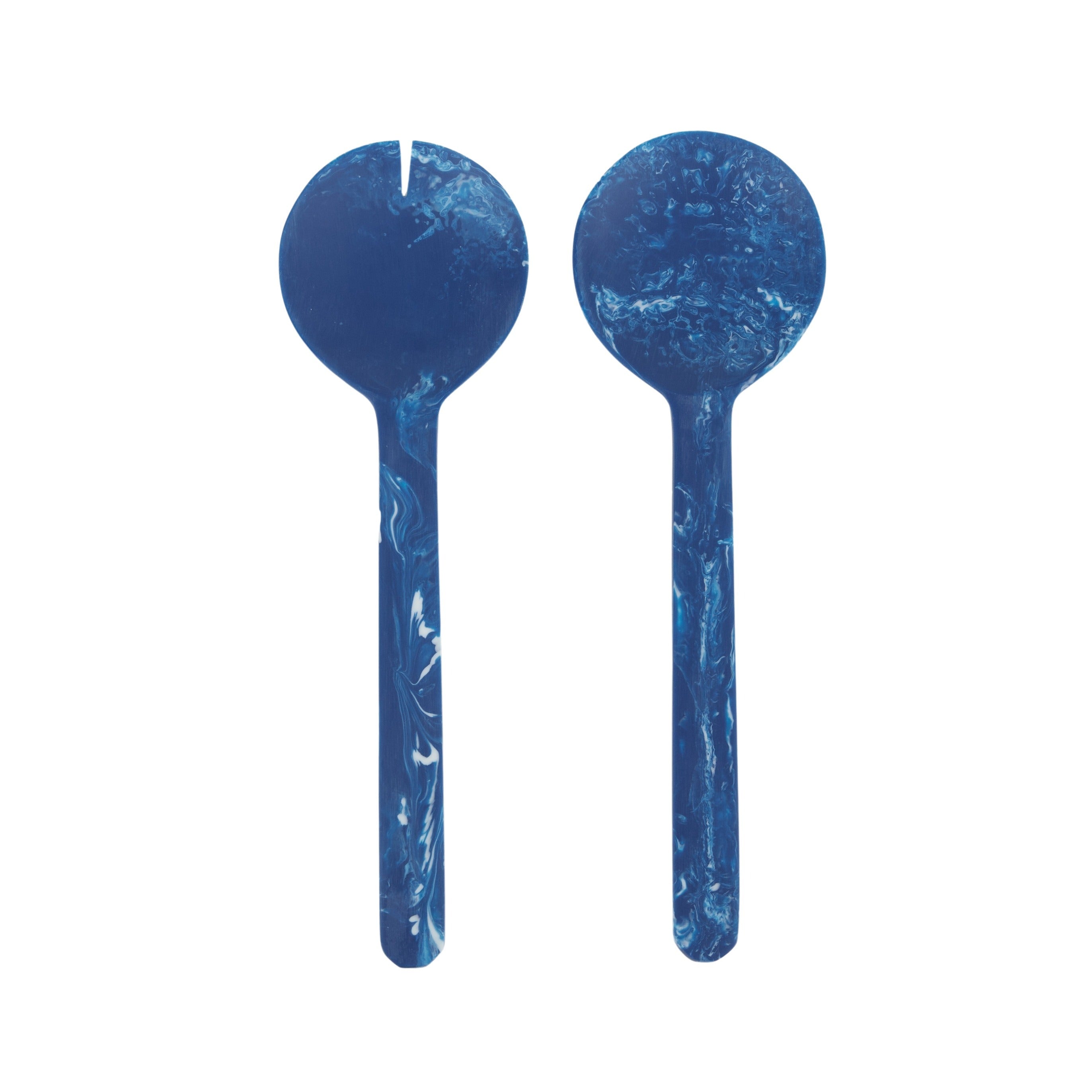 Kip S/2 Resin Salad Server 25.5cm Cobalt-Dining & Entertaining-Coast To Coast Home-The Bay Room