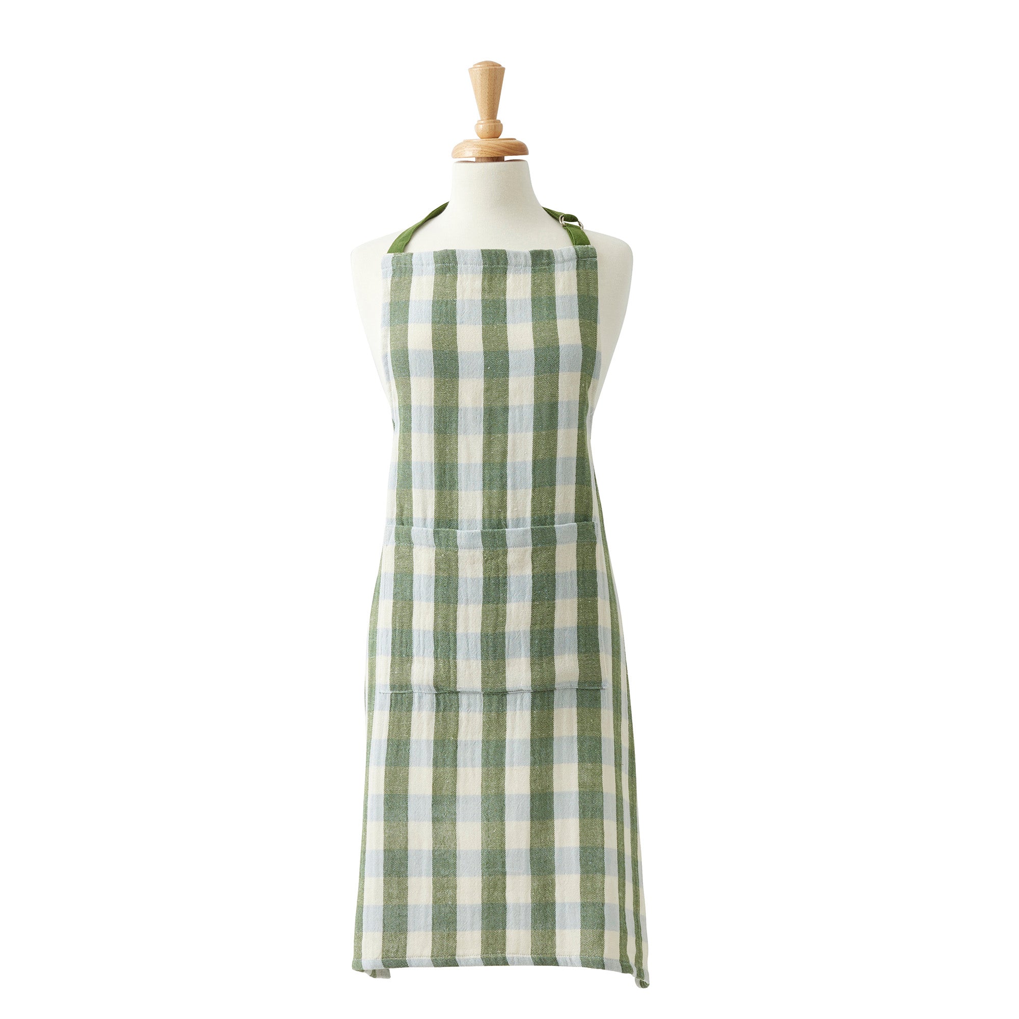 Kit Recycled Cotton Apron 70x90cm Olive-Kitchenware-Coast To Coast Home-The Bay Room
