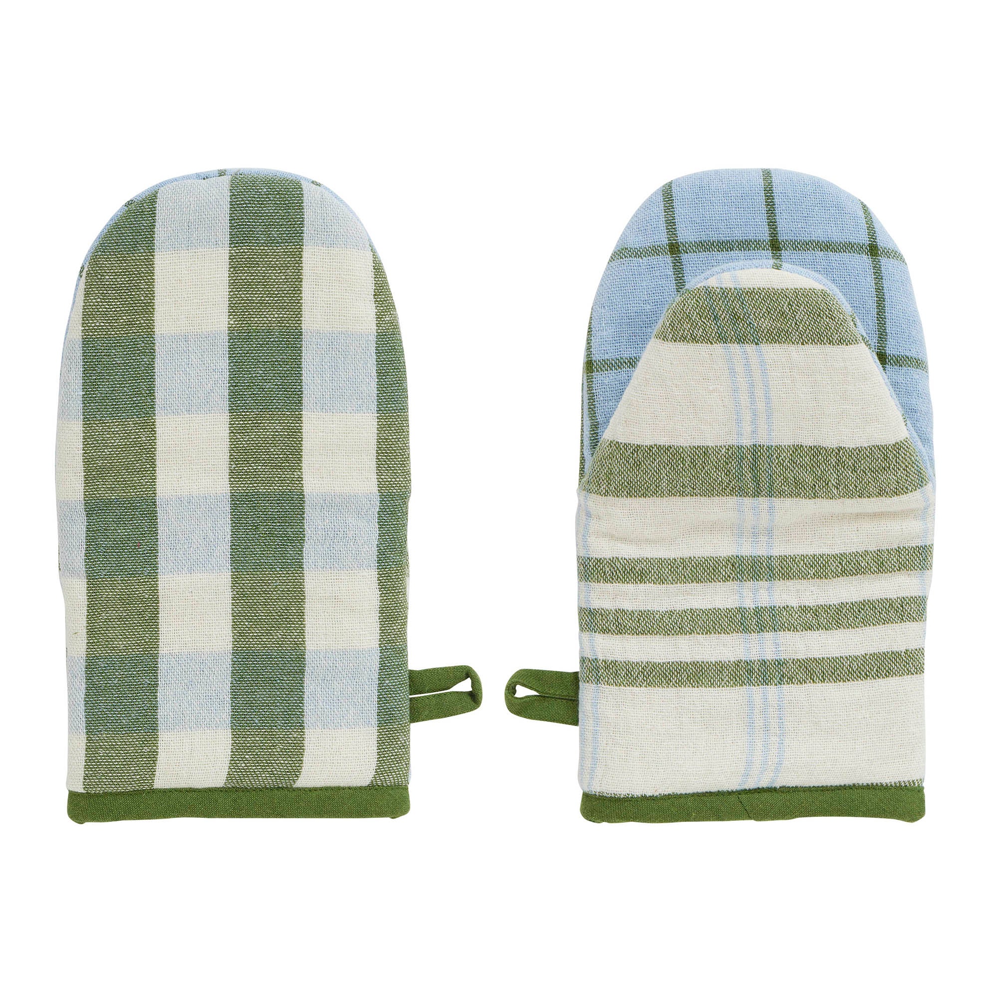 Kit Recycled Cotton Mitt 15x28cm Olive-Kitchenware-Coast To Coast Home-The Bay Room
