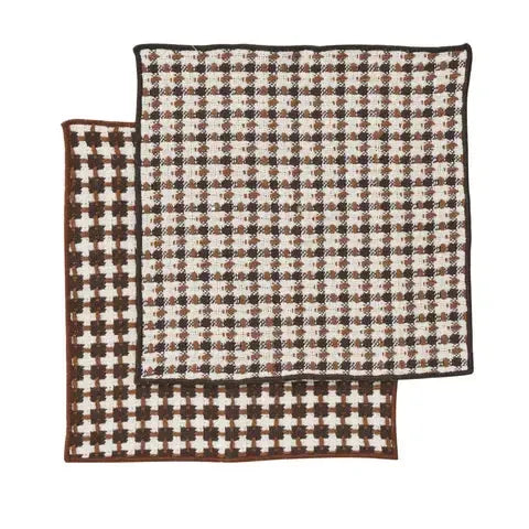 Kit Set/2 Recycled Cotton Dish Cloth 25cm Cocoa-Kitchenware-Coast To Coast Home-The Bay Room