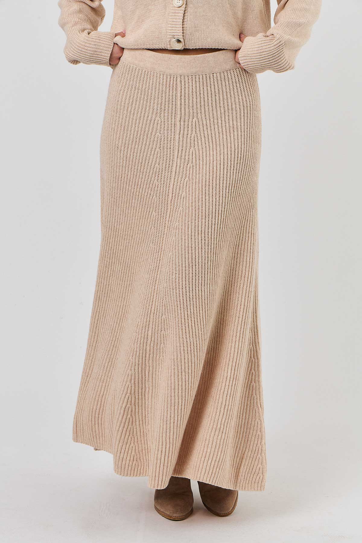 Knit Skirt - Flush-Skirts-Olive Et Julie-The Bay Room