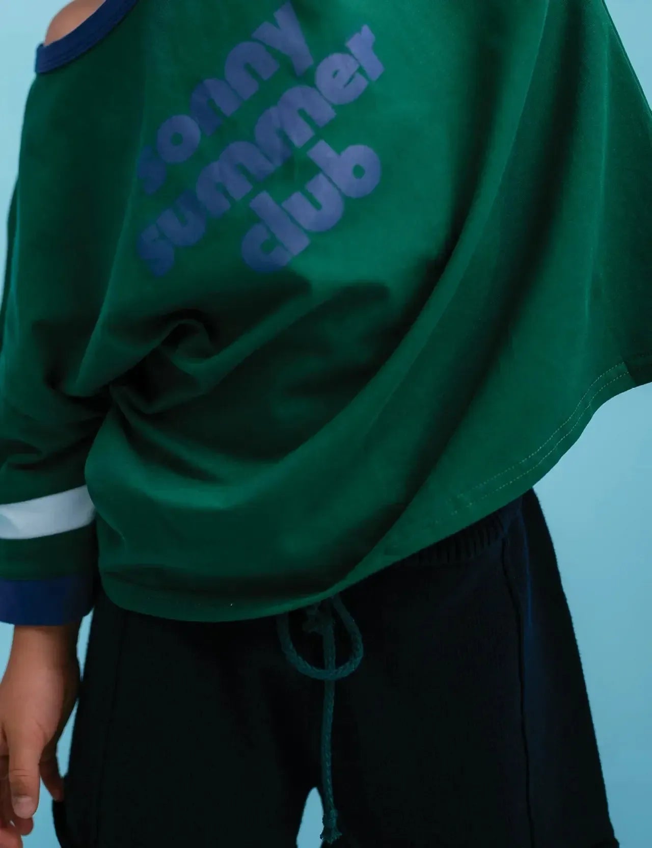 Knitted Shorties - Navy-Clothing & Accessories-Sonny Label-The Bay Room