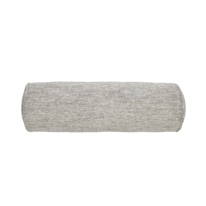 Koba Boucle Bolster Cushion 55x18cm Grey-Soft Furnishings-Amalfi-The Bay Room