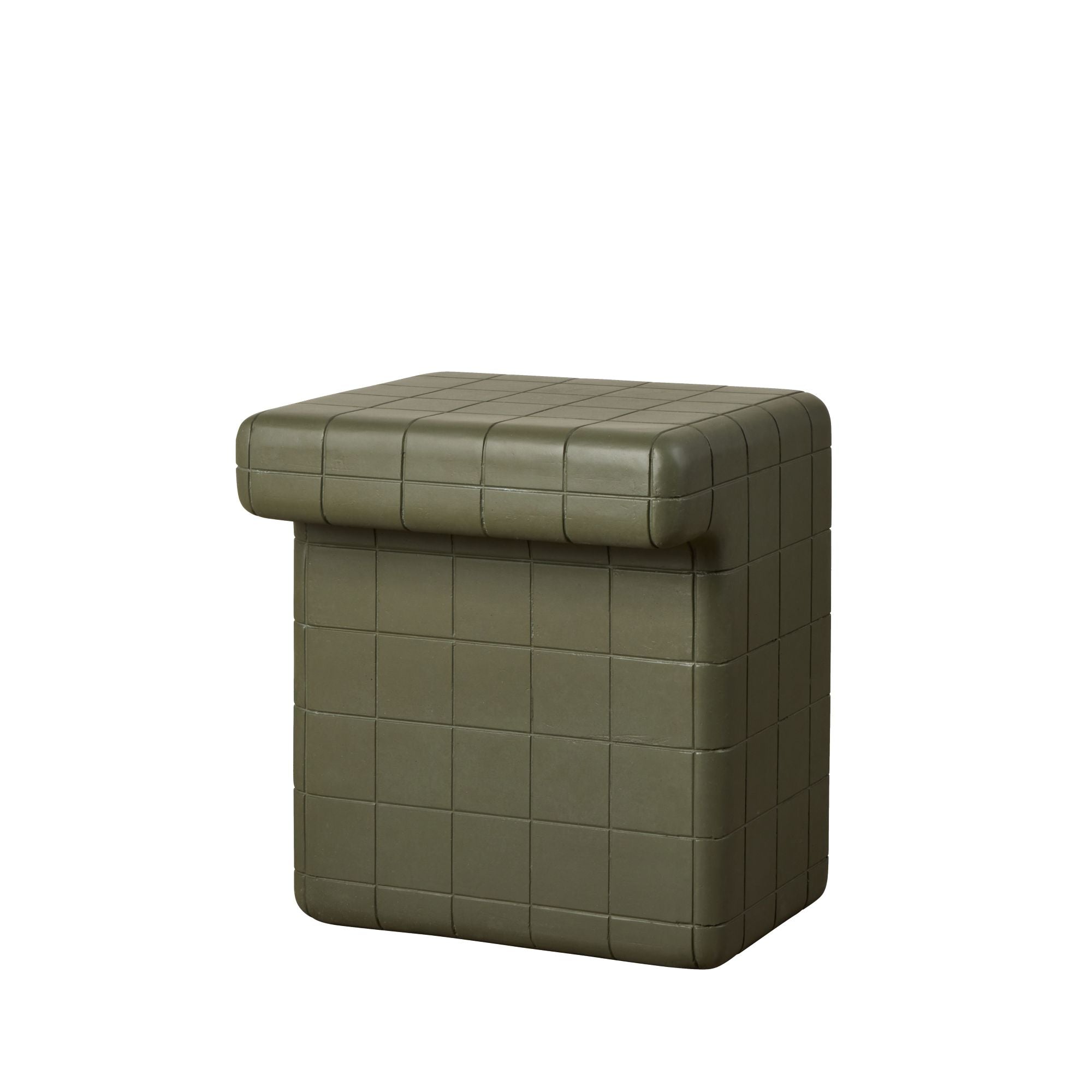 Koen Side Table 40.4x45.5x52.5 Green-Furniture-Academy Home Goods-The Bay Room