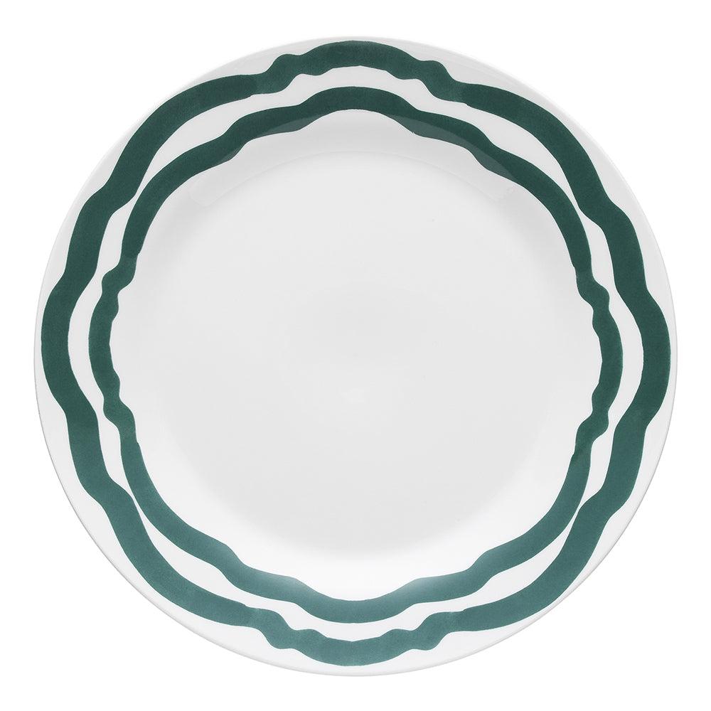 La Mer Round Platter 30cm Emerald-Dining & Entertaining-Ecology-The Bay Room