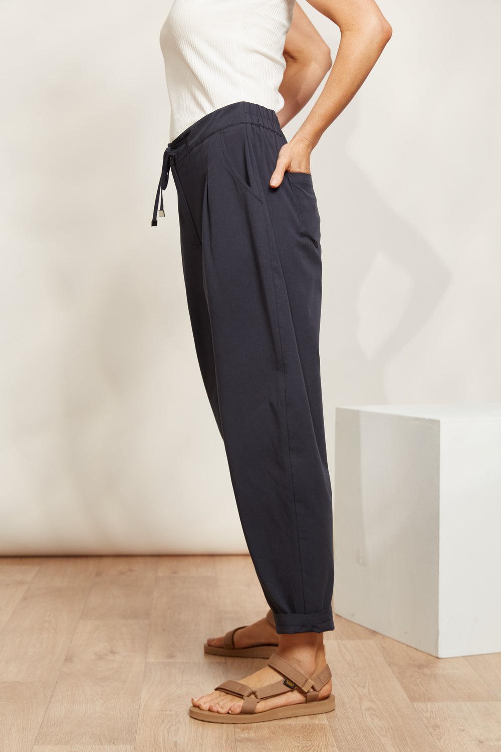 La Plage Pant - Indigo-General-Eb & Ive-The Bay Room