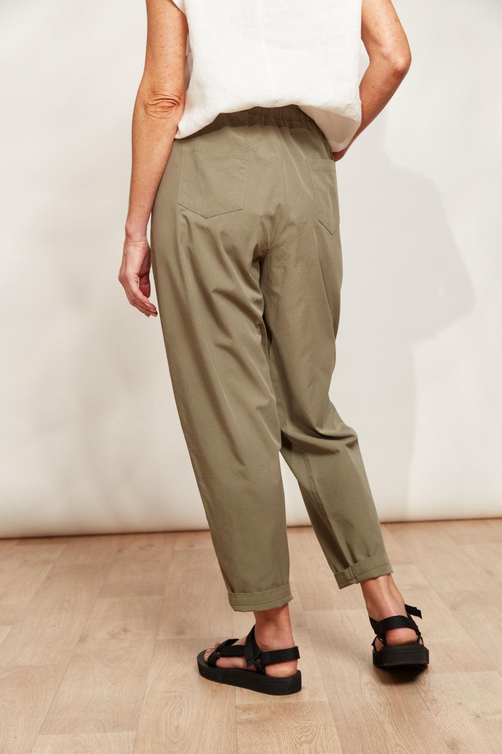 La Plage Pant - Khaki-General-Eb & Ive-The Bay Room