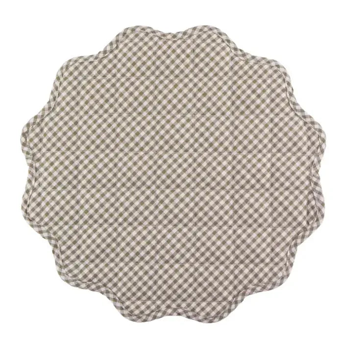 Laredo Cotton Placemat 38cm Olive-Dining & Entertaining-Coast To Coast Home-The Bay Room