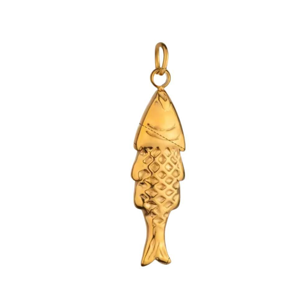 Latch & Lock Charms Gold-Jewellery-By Barny-Fish-The Bay Room
