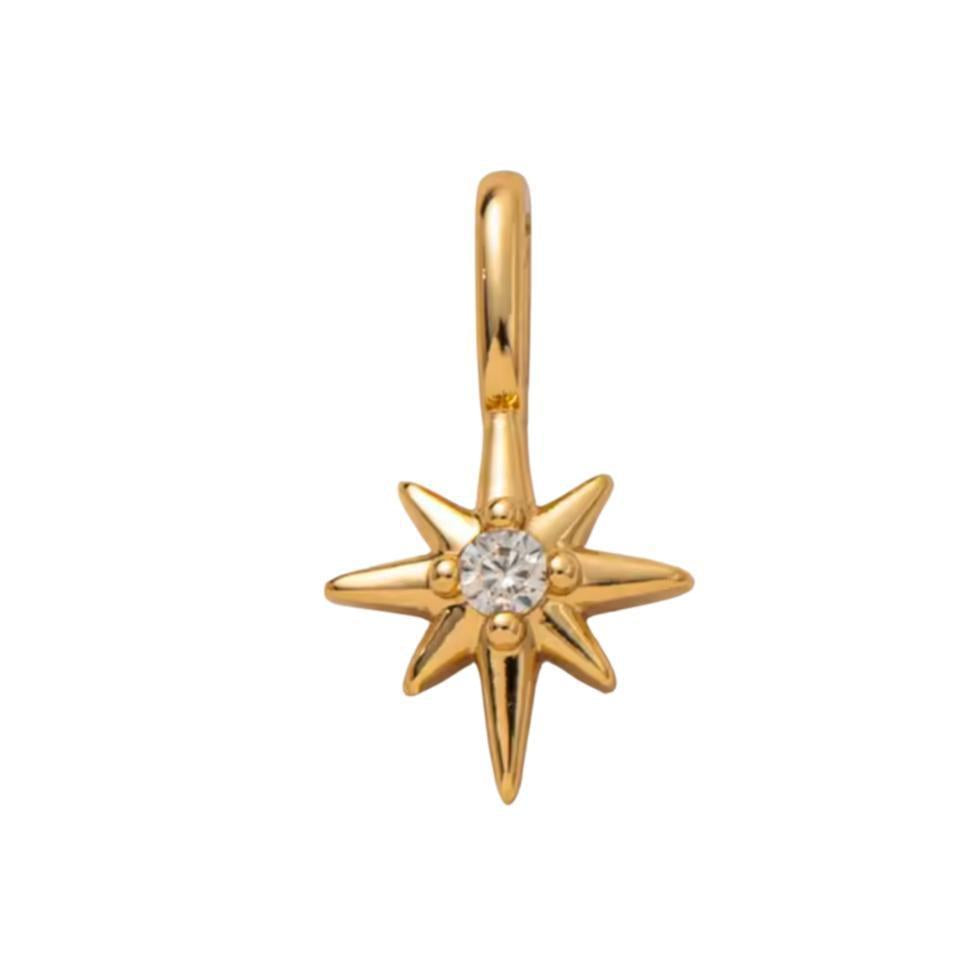 Latch & Lock Charms Gold-Jewellery-By Barny-Celestial Star-The Bay Room
