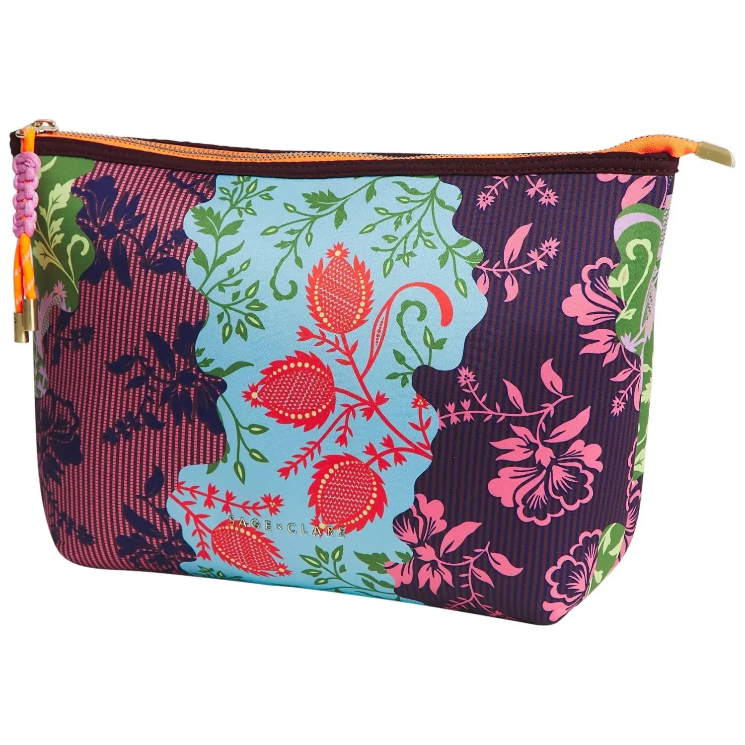 Leilani Pouch - Garnet-Sage & Clare-The Bay Room