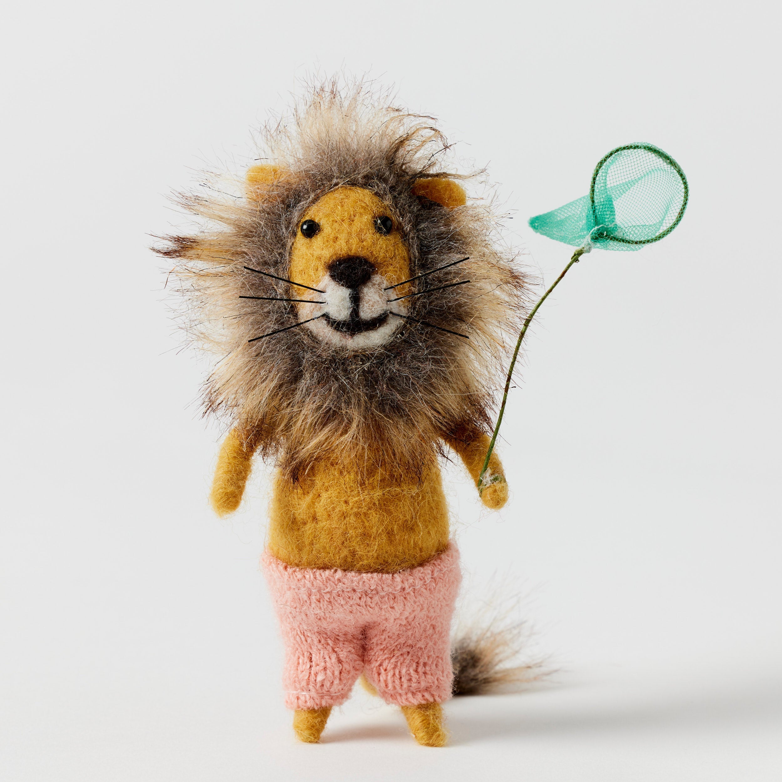 Leni Felt Lion-Toys-Pilbeam Living-The Bay Room