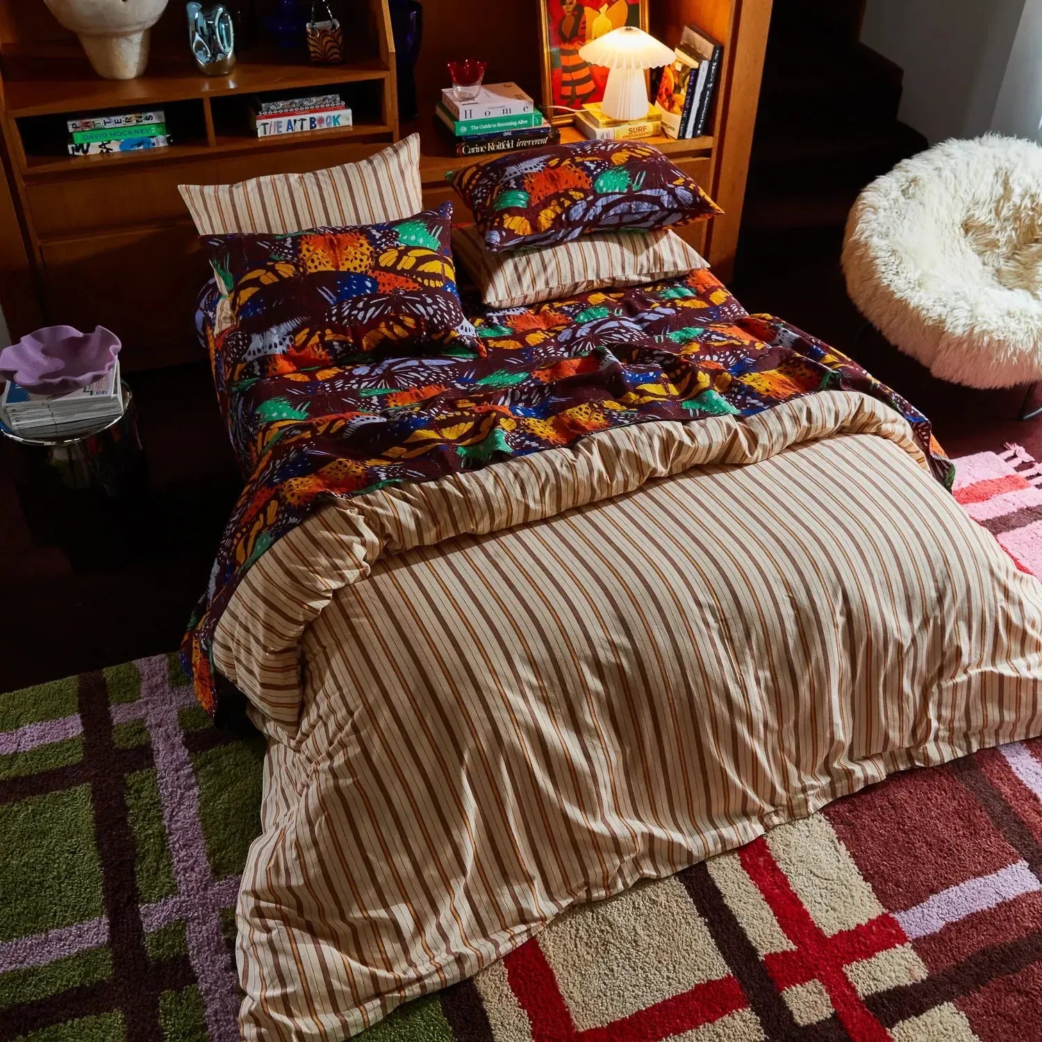 Leon Cotton Quilt Cover - Chiffon-Soft Furnishings-Sage & Clare-The Bay Room