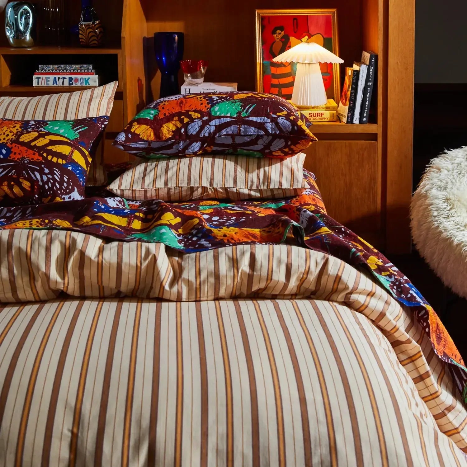 Leon Cotton Quilt Cover - Chiffon-Soft Furnishings-Sage & Clare-The Bay Room