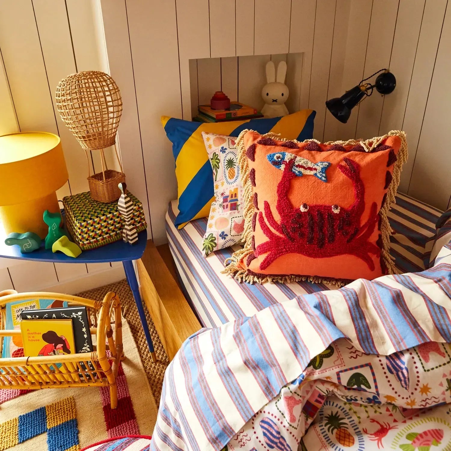 Leone Tufted Cushion-Soft Furnishings-Sage & Clare-The Bay Room