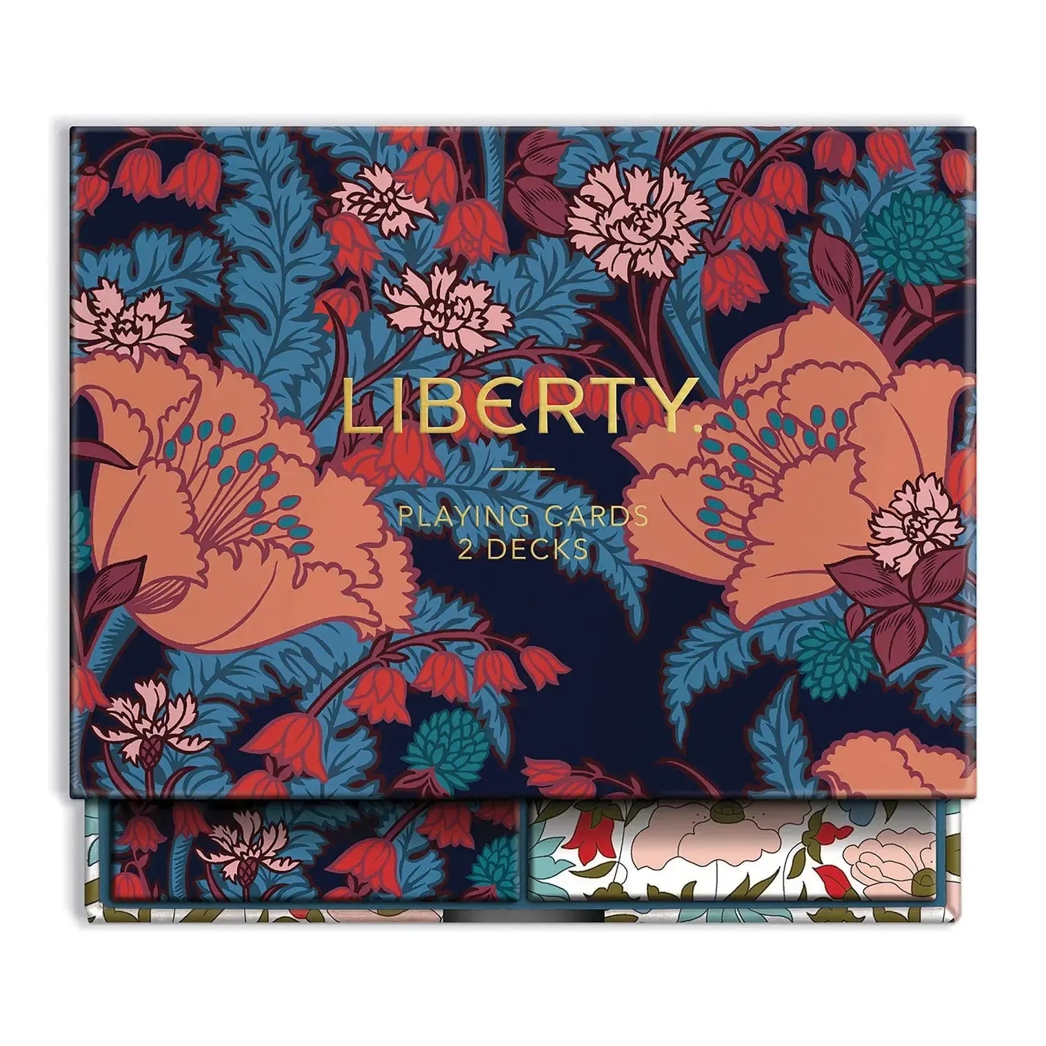 Liberty Floral Playing Card Set-Fun & Games-Galison-The Bay Room
