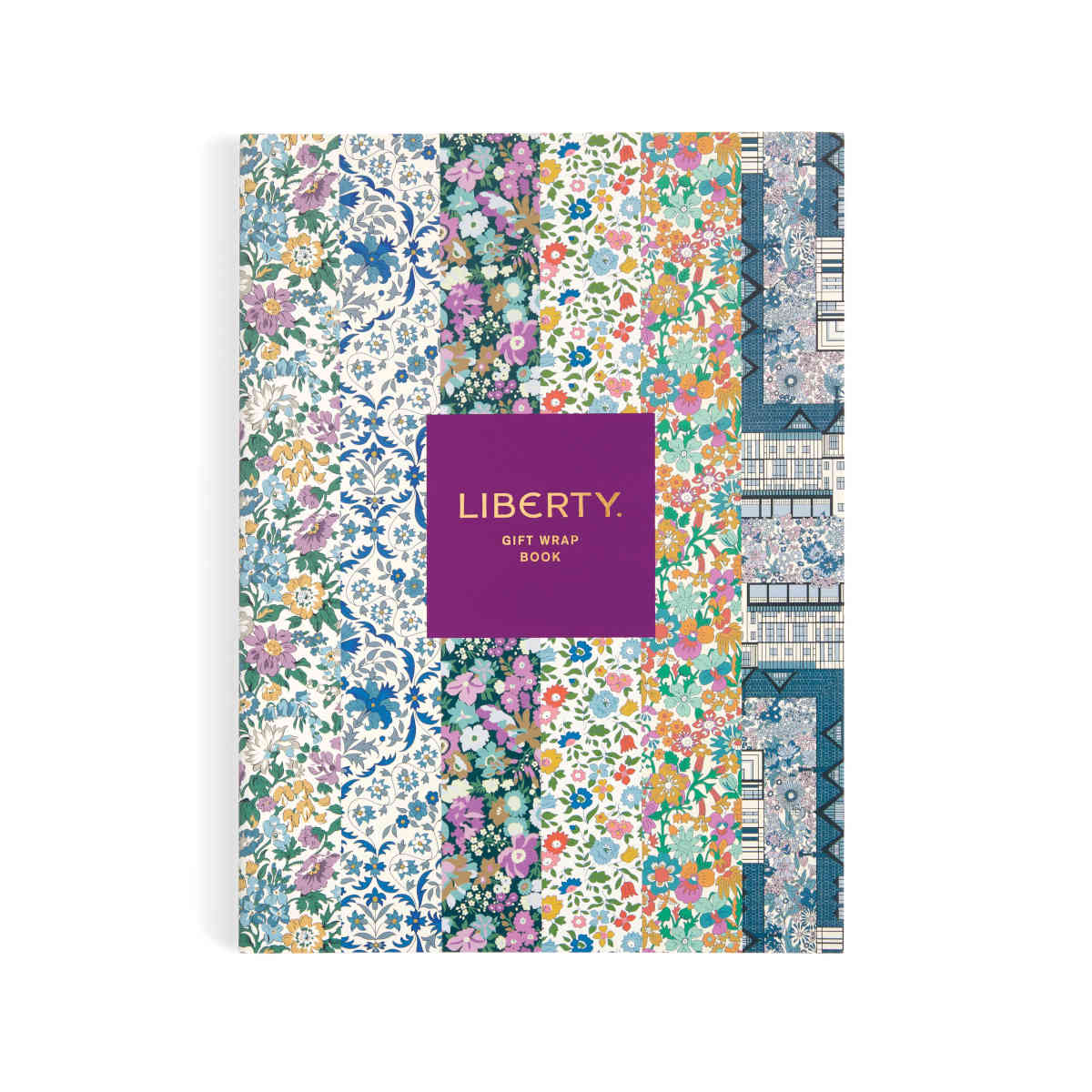 Liberty Gift Wrap Book (12 sheets)-Cards & Wrap-Galison-The Bay Room