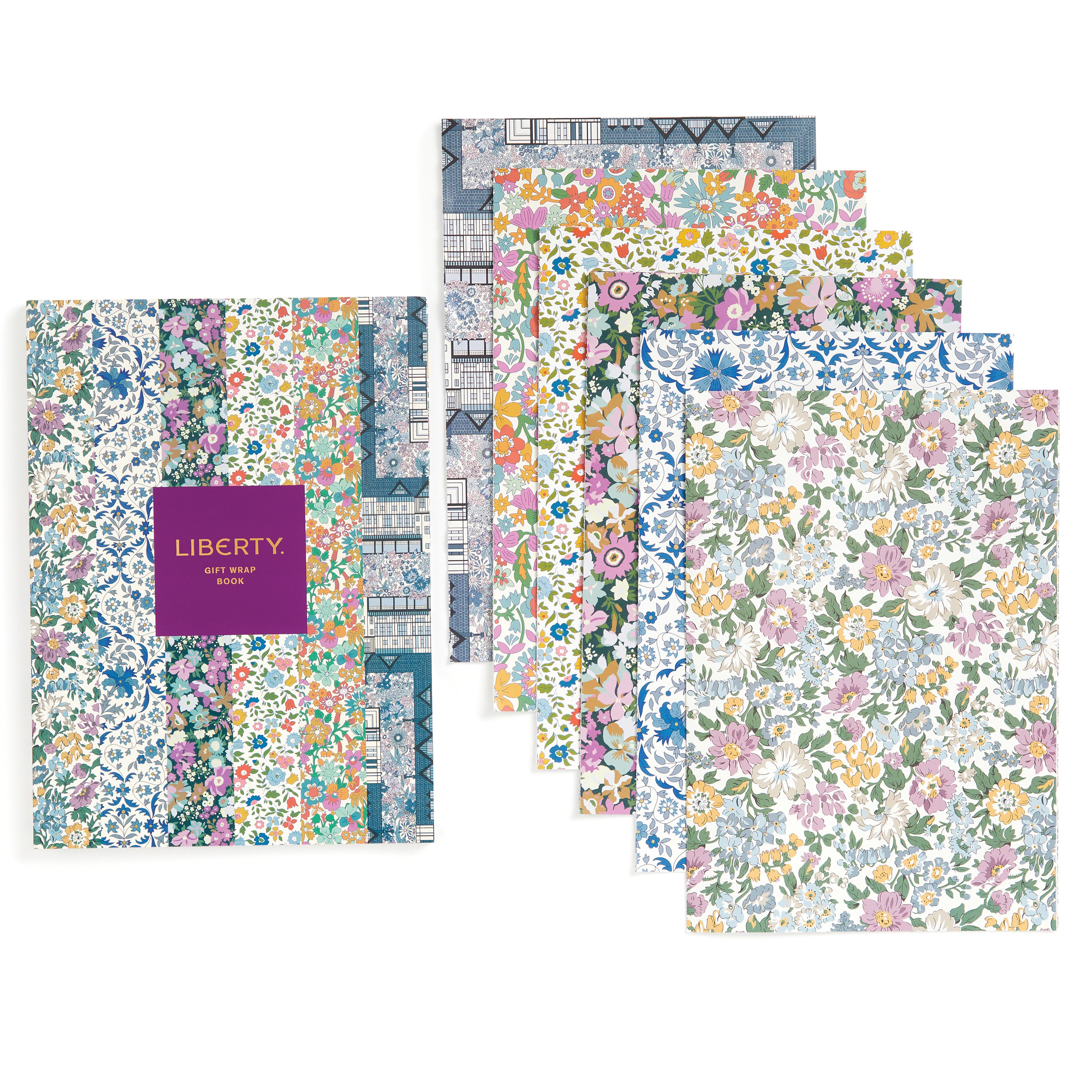 Liberty Gift Wrap Book (12 sheets)-Cards & Wrap-Liberty-The Bay Room