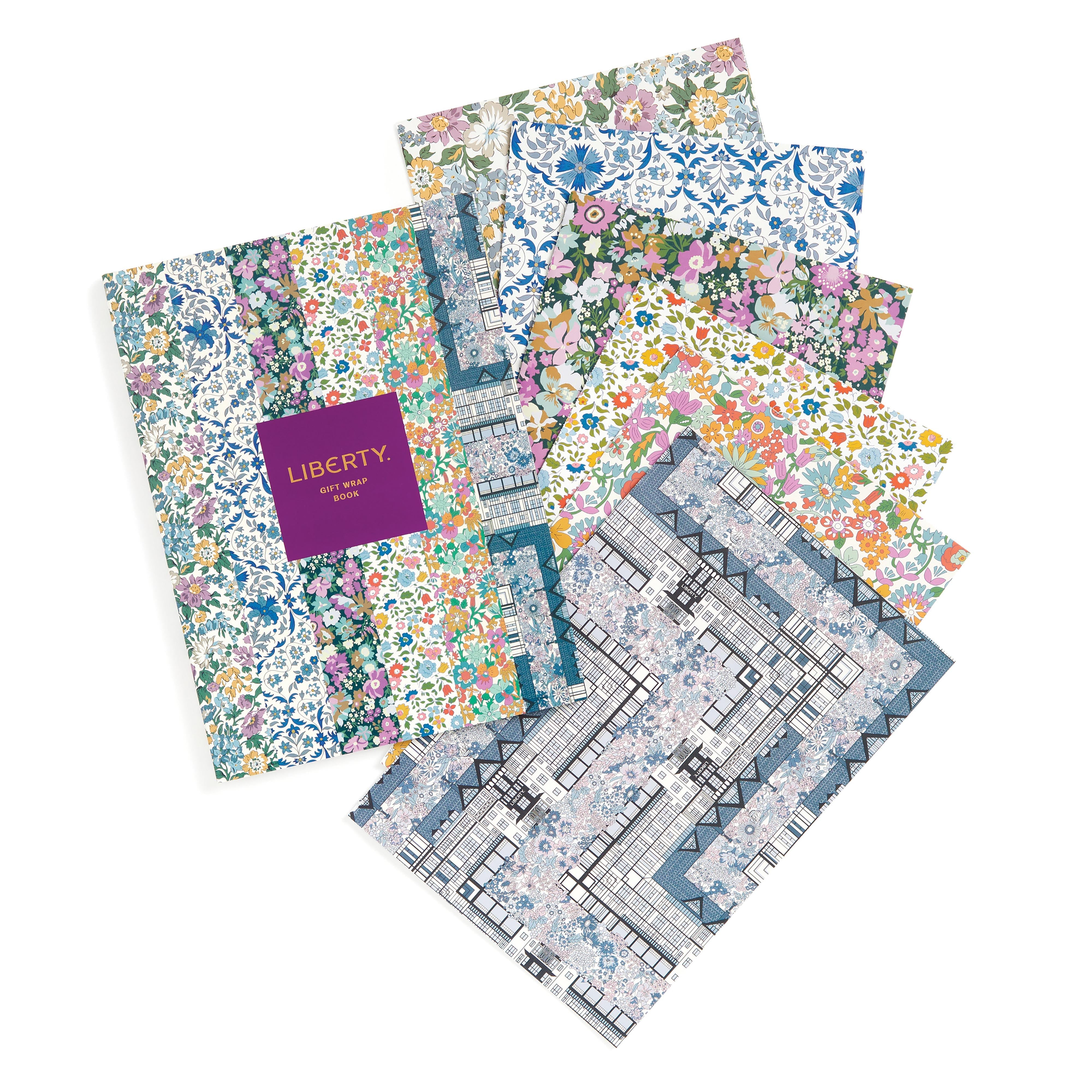 Liberty Gift Wrap Book (12 sheets)-Cards & Wrap-Liberty-The Bay Room