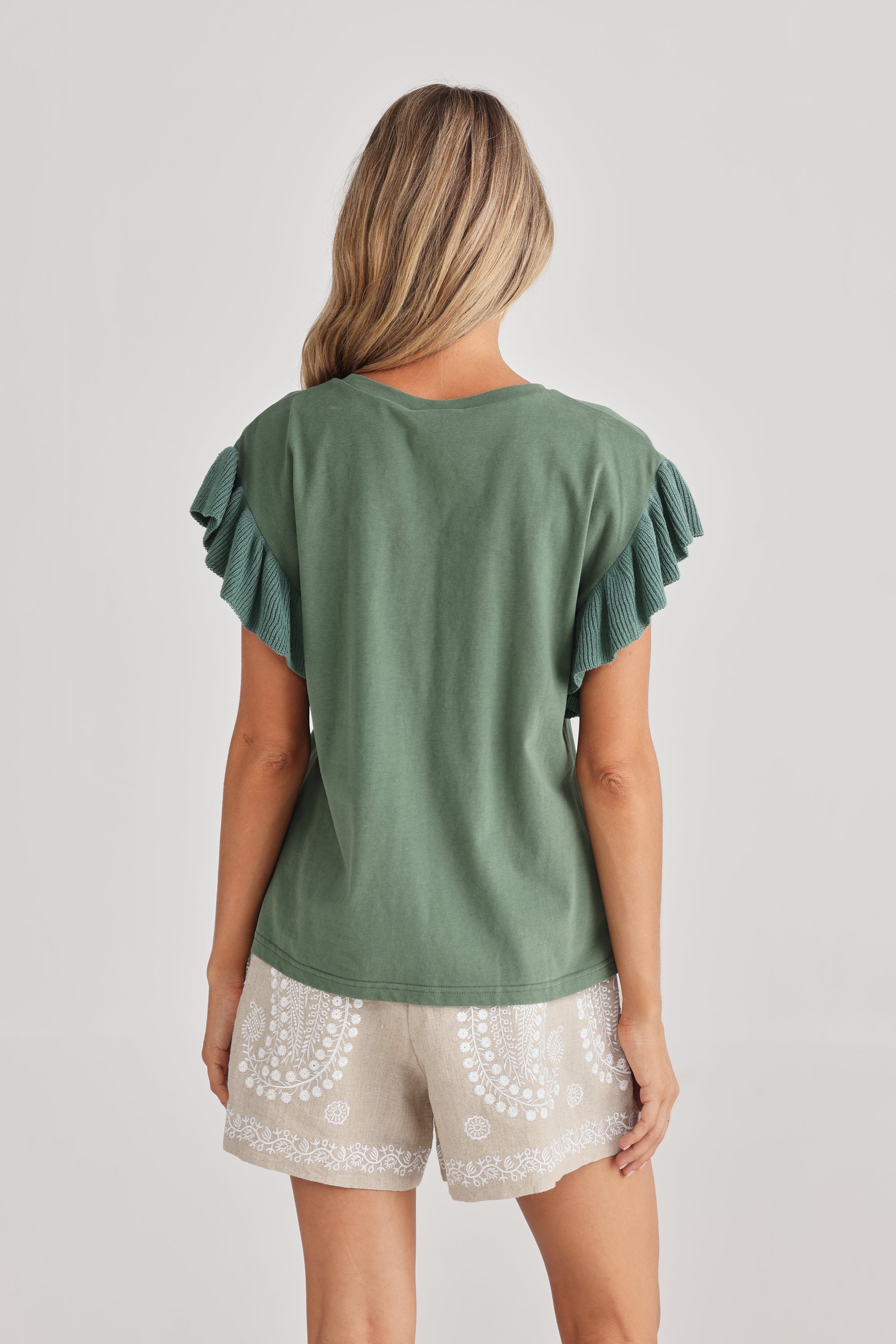 Lili Tee - Basil-Tops-Talisman-The Bay Room