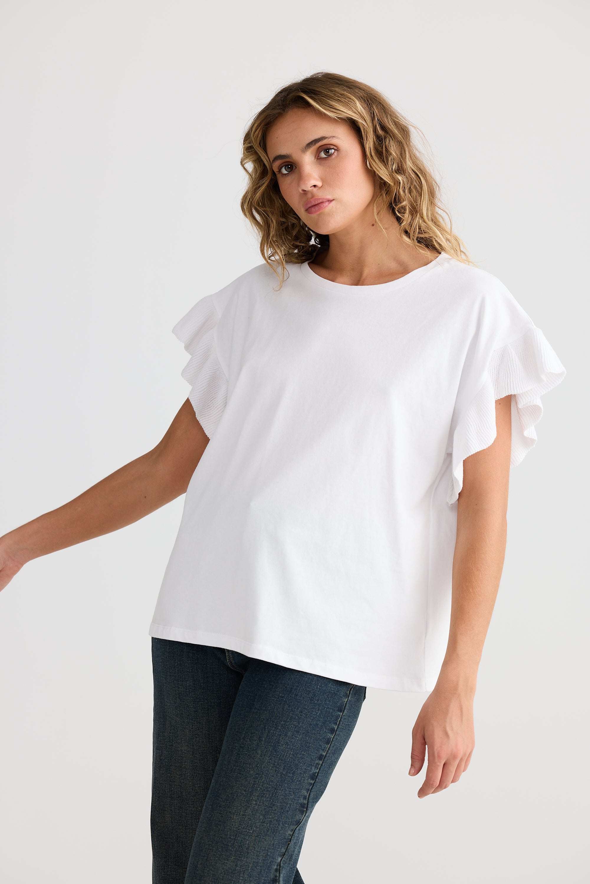 Lili Tee - White-Tops-Talisman-The Bay Room