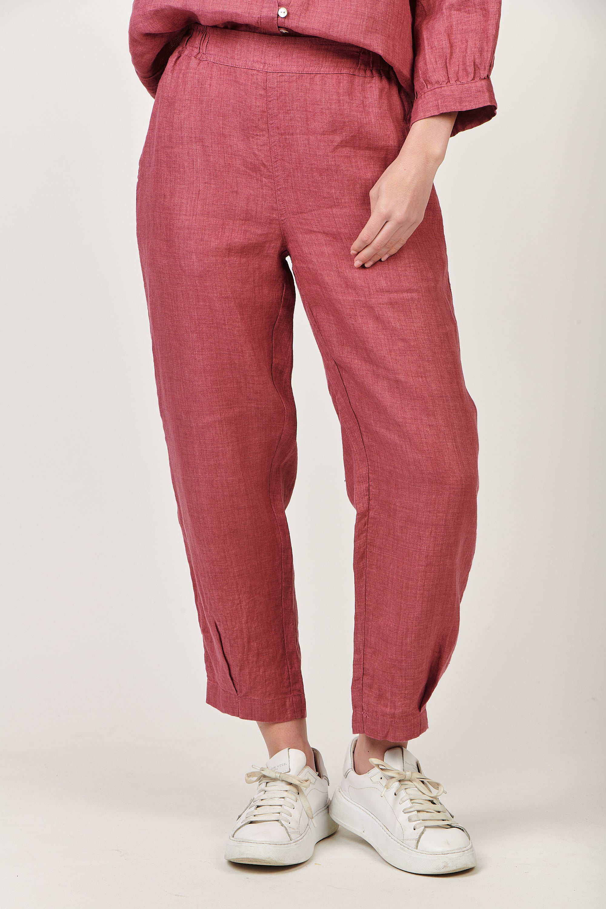 Linen Pants - Rhubarb-Pants-Naturals by O&J-The Bay Room