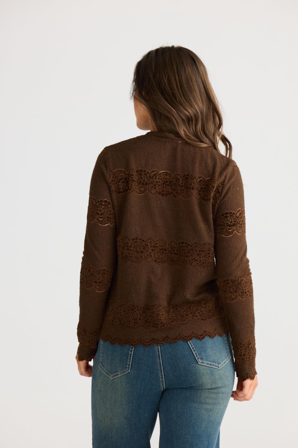 Liora Top - Chocolate-Tops-Talisman-The Bay Room